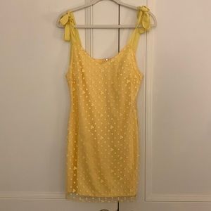 Yellow Francesca’s dress
